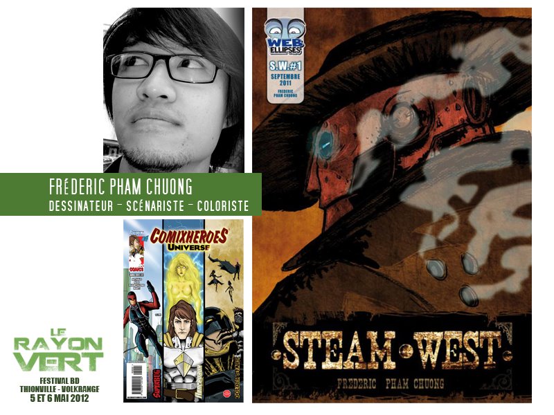 Frédéric Pham Chuong de AElement Comics et WEBellipses !