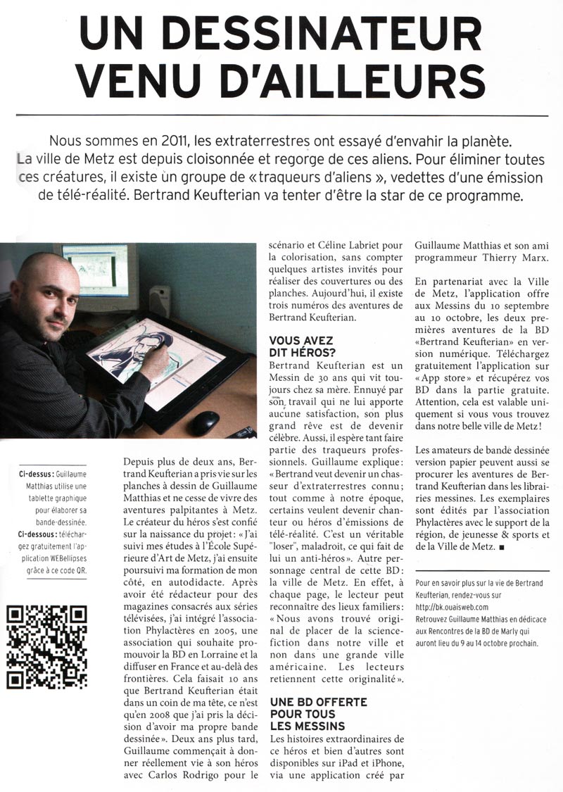 Article METZ MAGAZINE