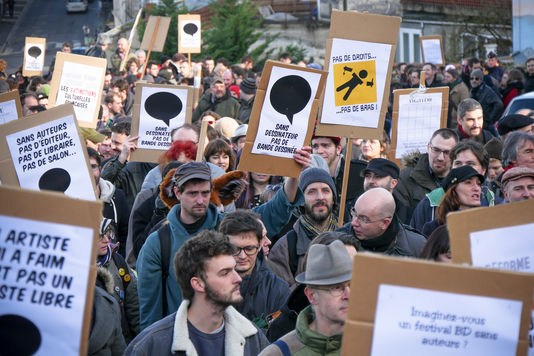 La marche des auteurs