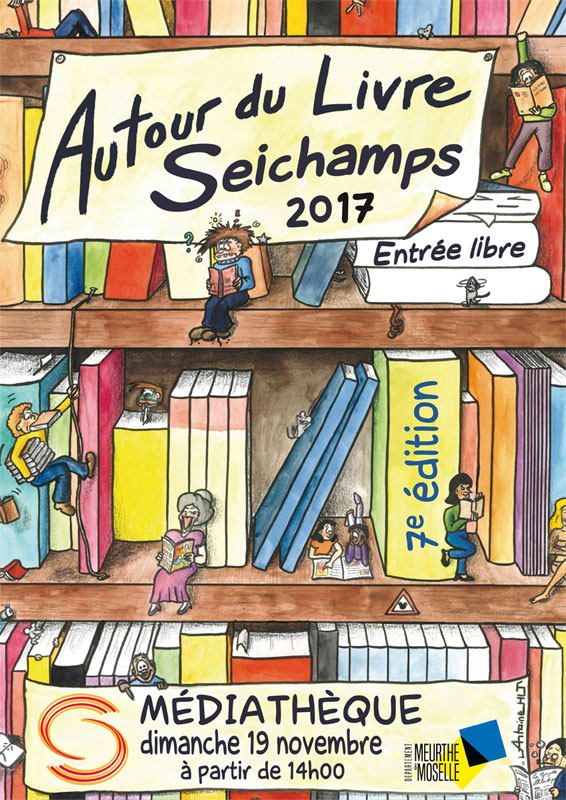 Affiche Autour du Livre 2017