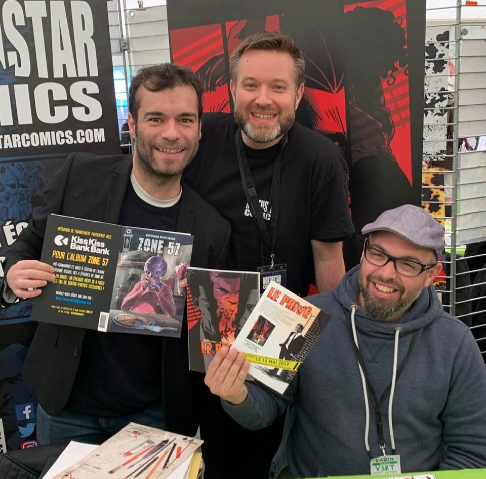 Les copains de NorthStar Comics avec Carlos !