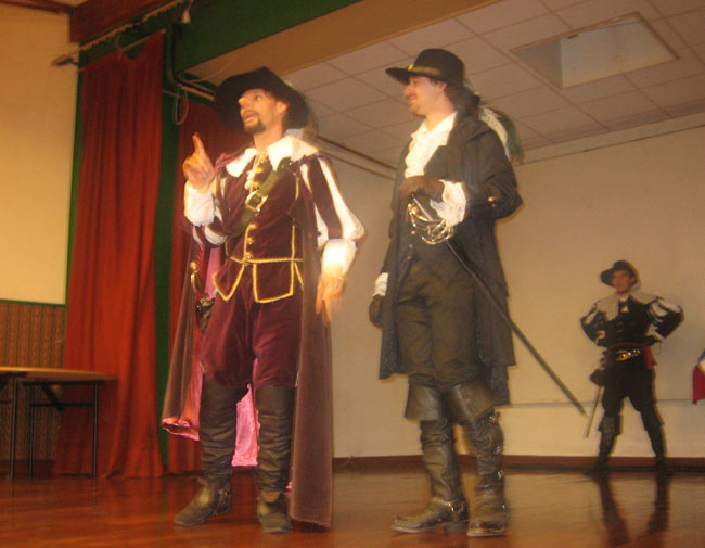 Cyrano en personne est venu chercher son NON?Si! #12 et nous a fait "le coup de la péninsule !"